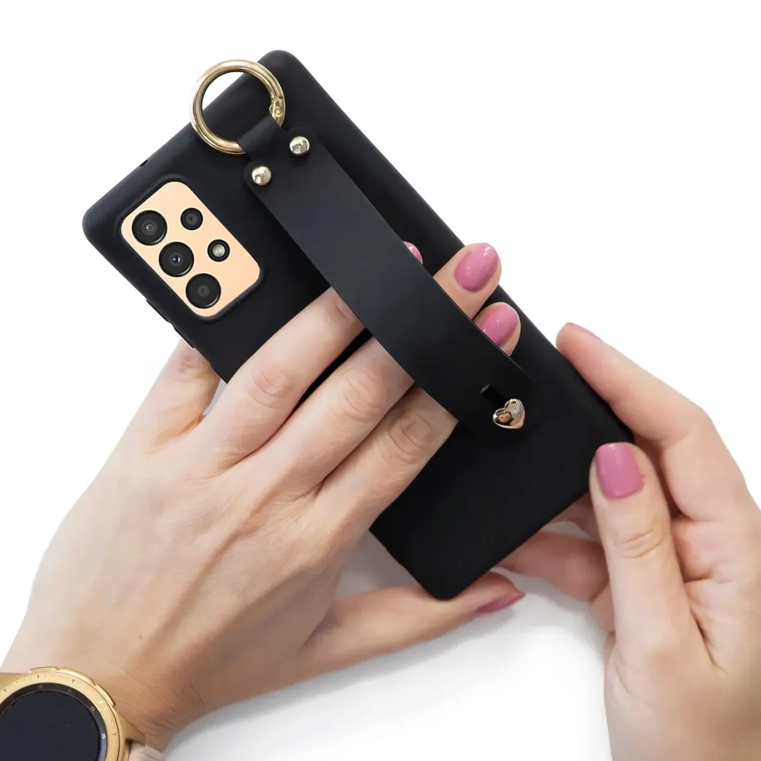 etui-matowe-pasek-serce-do-xiaomi-redmi-note-12-5g-stan-nowy