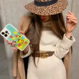 etui-sand-zielony-do-iphone-14-plus-modne-wzory-stan-nowy