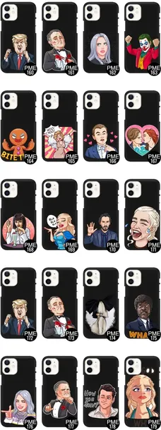 etui-matowe-czarne-do-iphone-12-mini-modne-wzory-material-tworzywo-sztuczne