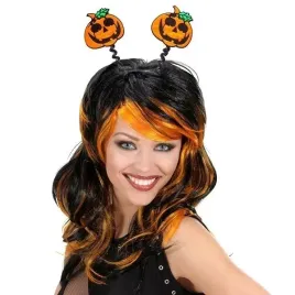 opaska-odblaskowe-brokatowe-dynie-pomaranczowe-halloween