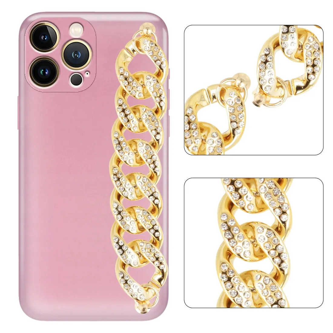etui-case-blink-metalic-rozowy-do-iphone-13-pro-stan-nowy