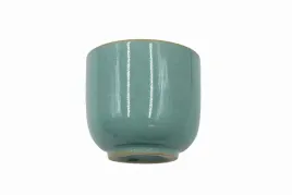 oslonka-ceramiczna-zielona-szkliwiona-okragla