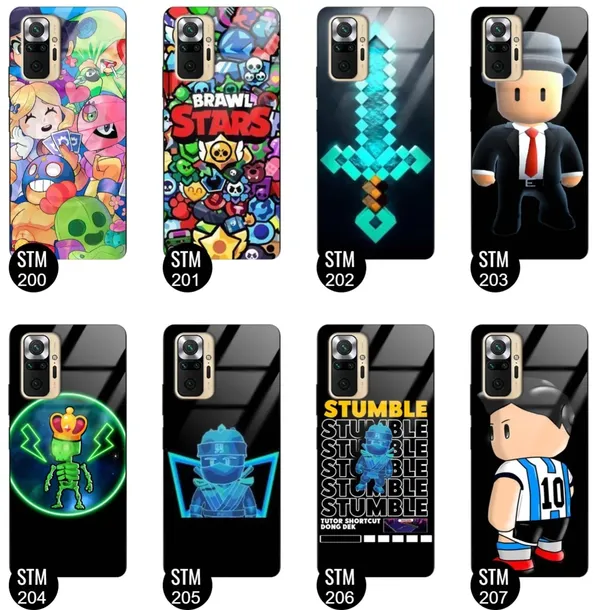 etui-glass-do-xiaomi-redmi-note-10-pro-max-wzory-kod-producenta-etui-glass-stumble-guys-gry-kids