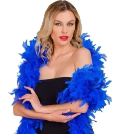 boa-szal-z-pior-niebieskie-retro-180-cm-80-g-karnawal