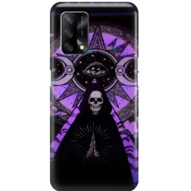 etui-do-oppo-a74-4g-czaszka-goth-death-top-wzory