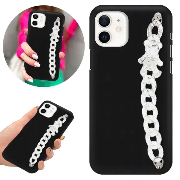 etui-blink-matowe-czarne-lancuszek-do-iphone-12