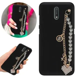 etui-blink-matowe-czarne-lancuszek-do-nokia-2-4
