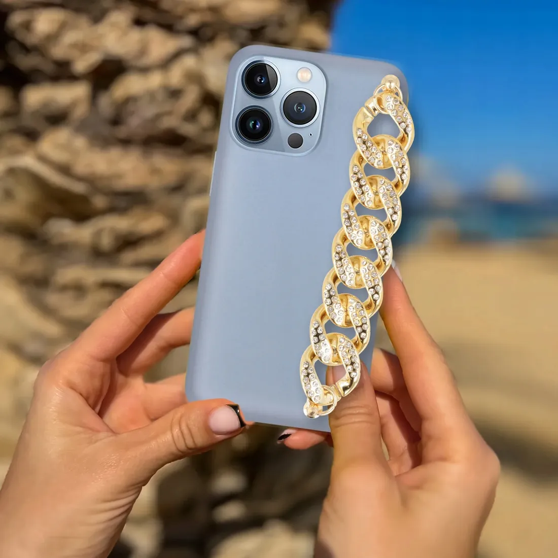 etui-blink-metalic-niebieski-do-iphone-13-pro-max-stan-nowy