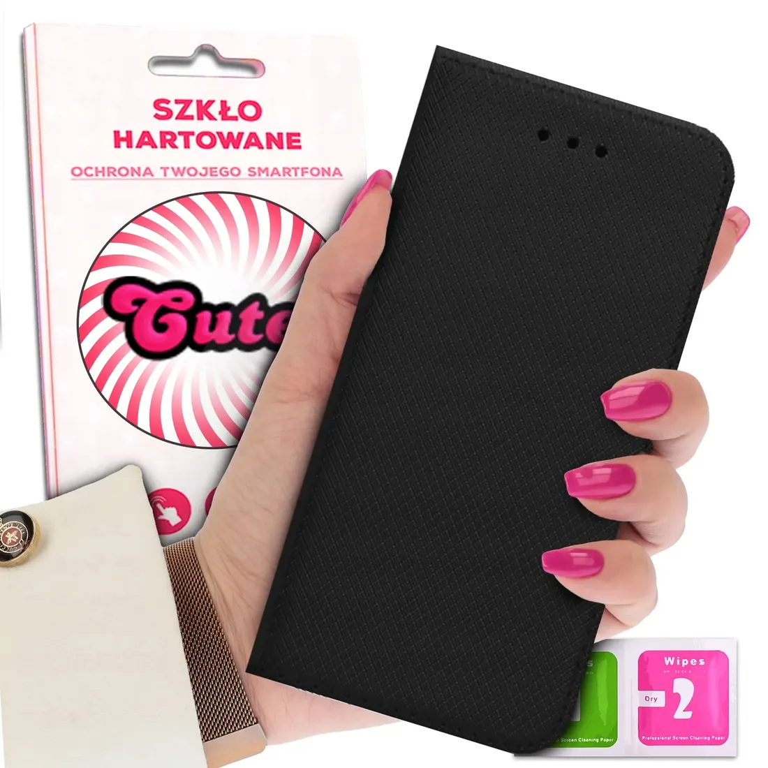 etui-magnet-czarny-szklo-9h-do-iphone-13-pro-max