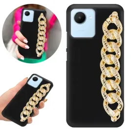 etui-blink-matowe-czarne-lancuszek-do-realme-c30