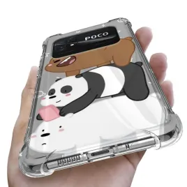 etui-antishock-do-xiaomi-poco-c40-bare-bears-wzory