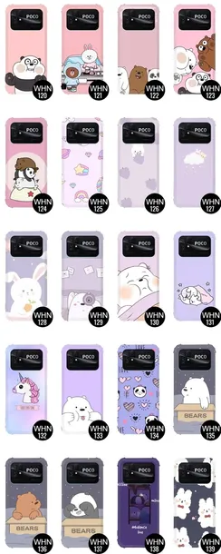 etui-antishock-do-xiaomi-poco-c40-bare-bears-wzory-typ-plecki