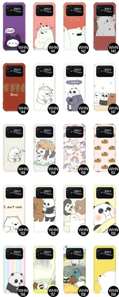 etui-antishock-do-xiaomi-poco-c40-bare-bears-wzory-material-tworzywo-sztuczne