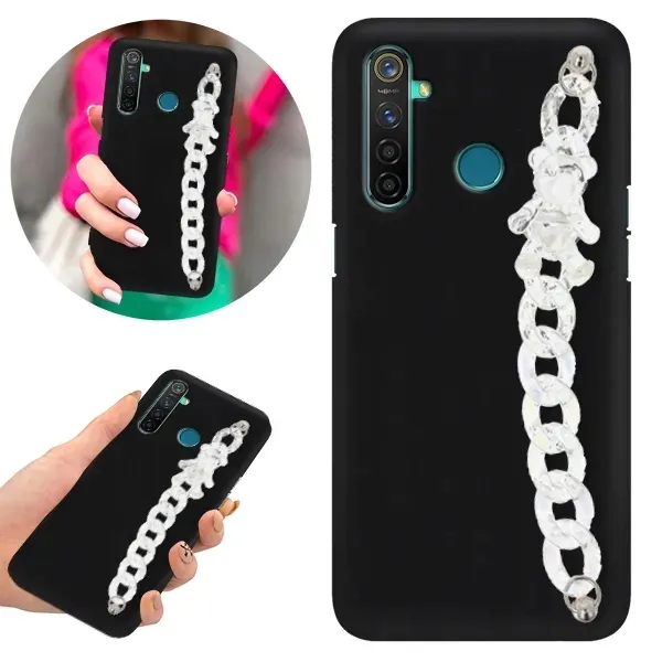 etui-case-blink-mat-czarne-lancuszek-do-realme-5