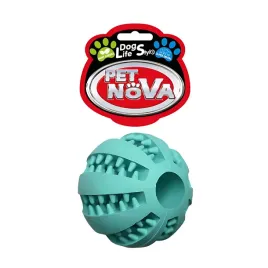 pet-nova-pilka-dla-psa-superdental-baseball-czyszczaca-zeby-mietowa-5-cm