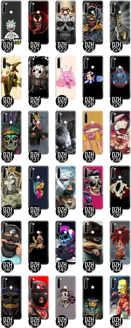 etui-do-xiaomi-redmi-note-8t-hardcore-dziwne-wzory