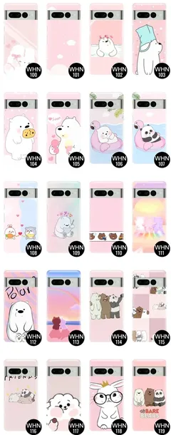 etui-do-google-pixel-7-pro-case-bare-bears-wzory-przeznaczenie-inne