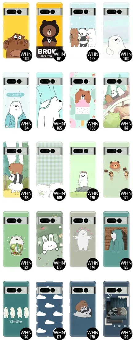 etui-do-google-pixel-7-pro-case-bare-bears-wzory