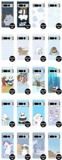 etui-do-google-pixel-7-pro-case-bare-bears-wzory-funkcje-pochlanianie-wstrzasow