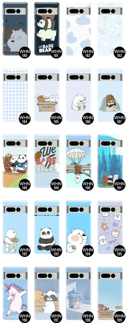etui-do-google-pixel-7-pro-case-bare-bears-wzory