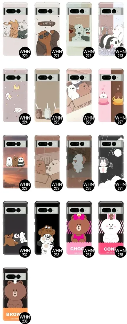 etui-do-google-pixel-7-pro-case-bare-bears-wzory