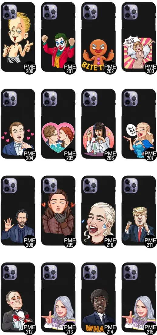 etui-matowe-czarne-do-iphone-14-pro-modne-wzory