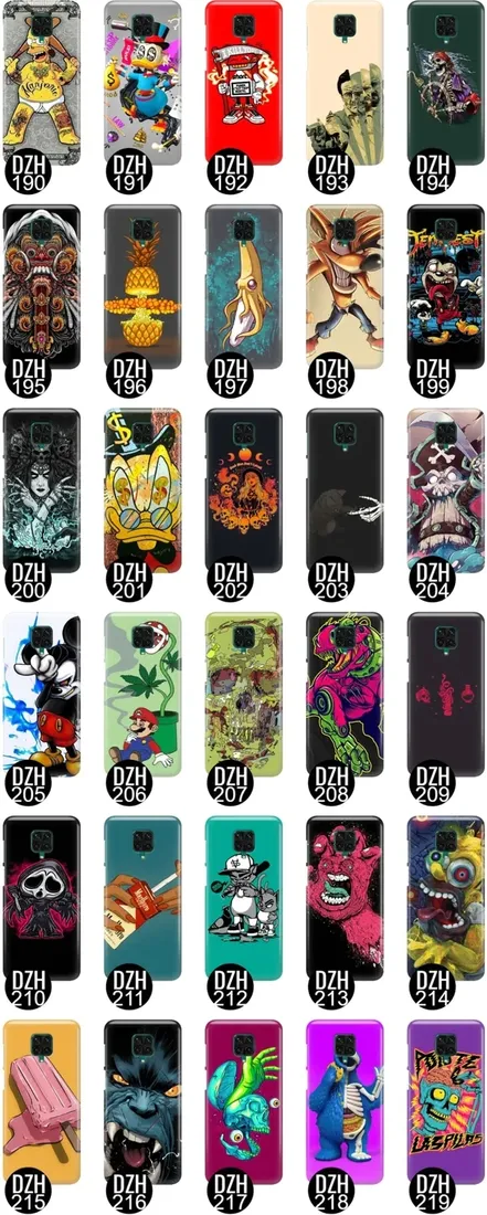 etui-do-xiaomi-redmi-note-9-pro-hardcore-mix-wzory