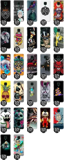 etui-do-xiaomi-redmi-note-9-pro-hardcore-mix-wzory-kod-producenta-etui-case-caseon-dziwne-hard