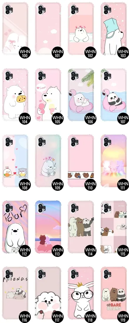 etui-antishock-do-nothing-phone-1-bare-bears-wzory