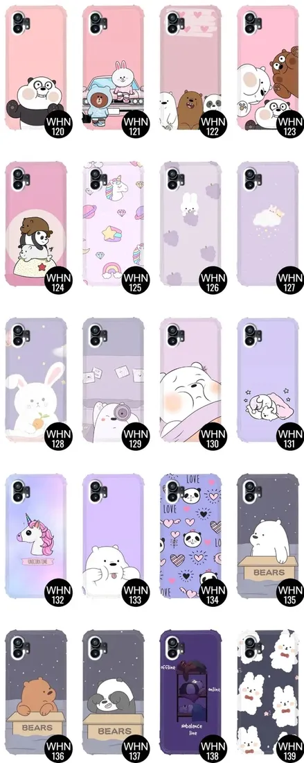 etui-antishock-do-nothing-phone-1-bare-bears-wzory