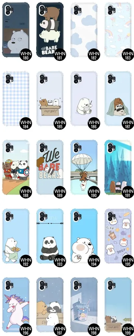 etui-antishock-do-nothing-phone-1-bare-bears-wzory