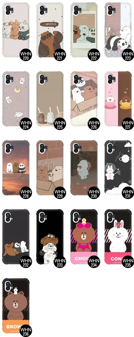 etui-antishock-do-nothing-phone-1-bare-bears-wzory