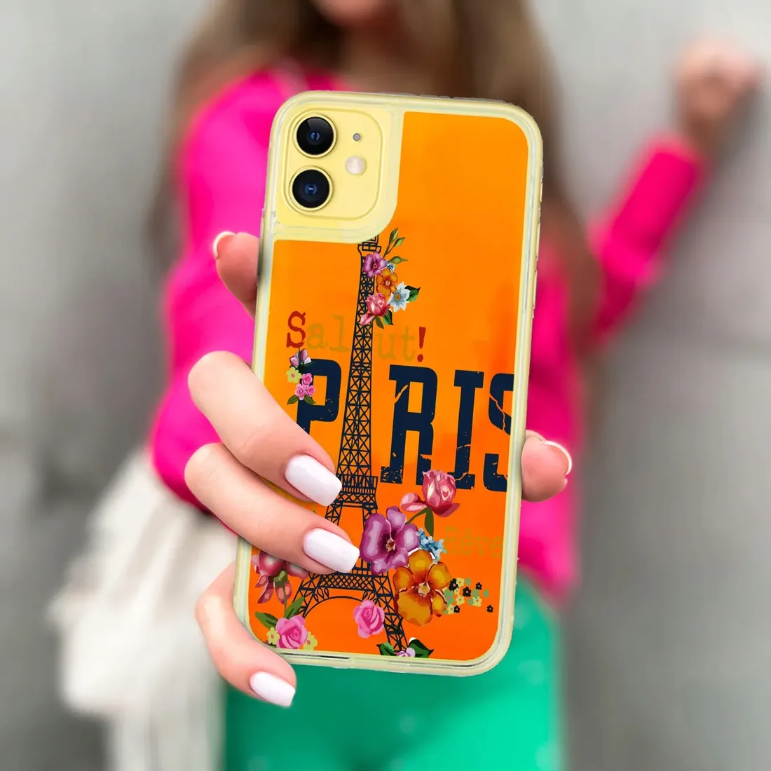 etui-sand-pomarancz-do-iphone-14-pro-modne-wzory-stan-nowy