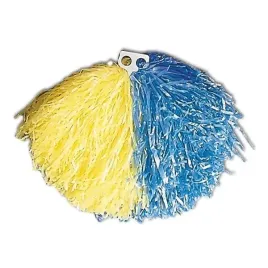 pompon-cheerleaderki-zolto-niebieski-sport