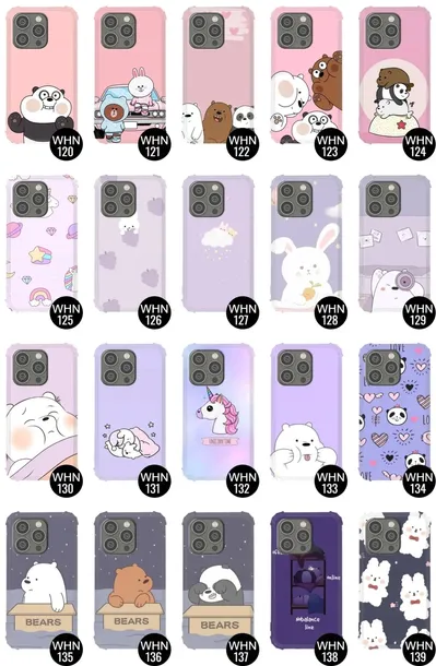 etui-antishock-do-iphone-14-pro-bare-bears-wzory-kolor-wielokolorowy