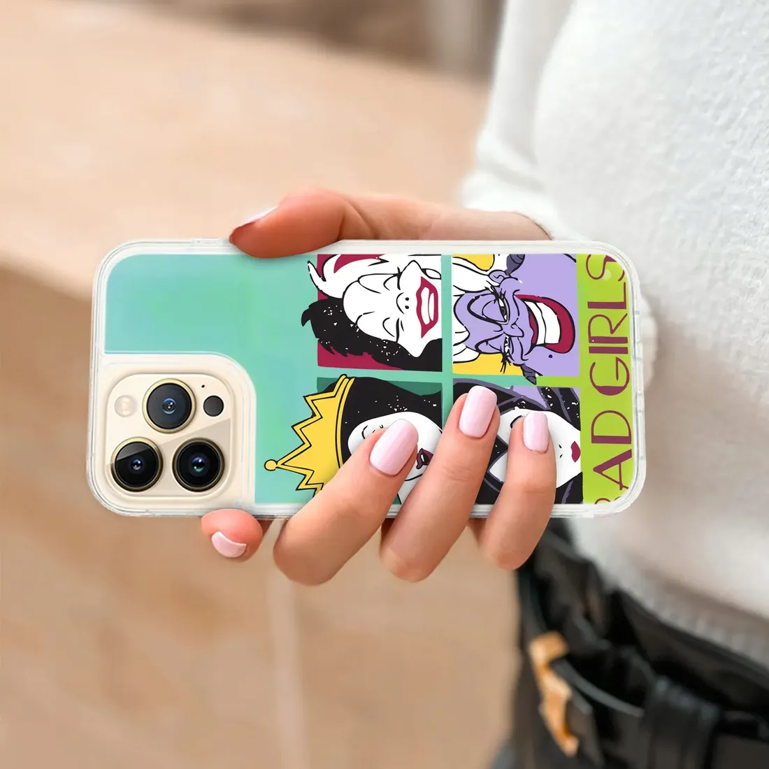 etui-sand-zielony-do-iphone-14-plus-modne-wzory-stan-nowy