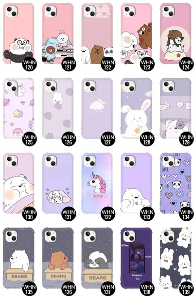 etui-antishock-do-iphone-14-plus-bare-bears-wzory-kolor-wielokolorowy