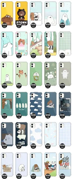 etui-antishock-do-iphone-11-case-bare-bears-wzory-kolor-wielokolorowy