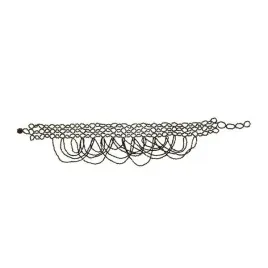 czarny-naszyjnik-choker-z-koralikami-koraliki-retro-karnawal