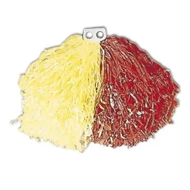 pompon-cheerleaderki-zolto-czerwony-sport