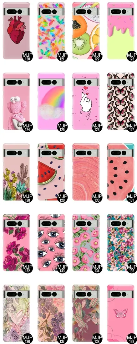 etui-do-google-pixel-7-pro-case-kwiaty-top-wzory