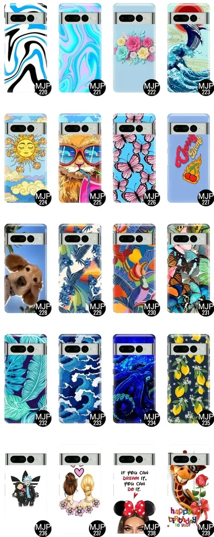 etui-do-google-pixel-7-pro-case-kwiaty-top-wzory