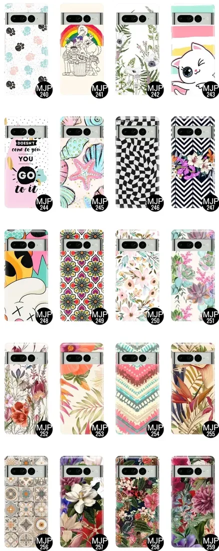 etui-do-google-pixel-7-pro-case-kwiaty-top-wzory