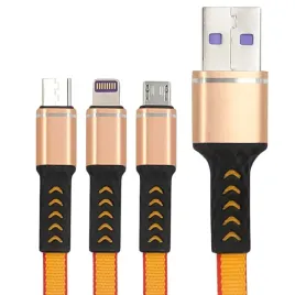 kabel-usb-plaski-3w1-quick-charge-typ-c-micro-usb-lighting-pomaranczowy