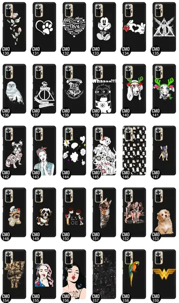 etui-mat-czarny-do-xiaomi-redmi-note-10-pro-wzory-przeznaczenie-xiaomi