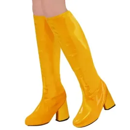 nakladki-na-buty-disco-style-zolte-polysk