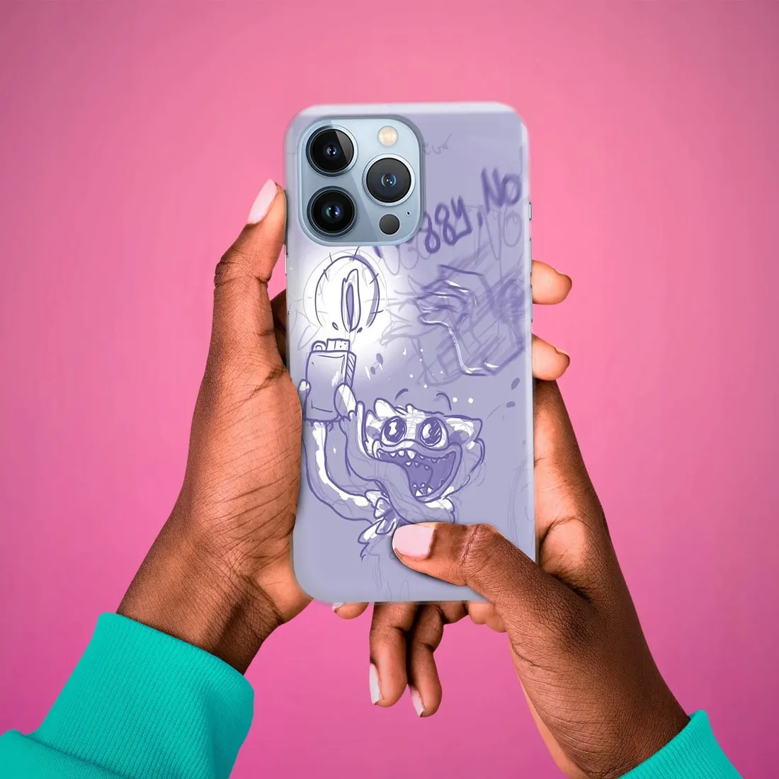 etui-do-xiaomi-redmi-note-9-pro-max-huggy-wzory-stan-nowy