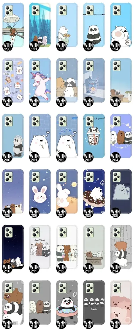 etui-antishock-do-realme-c35-bare-bears-top-wzory