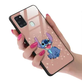 etui-glass-do-samsung-a21s-case-lilo-stich-wzory