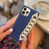 etui-blink-matowe-granatowe-top-do-iphone-12-pro-stan-nowy